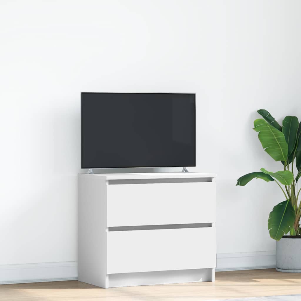 Dulap TV, alb, 60x35x54 cm, lemn prelucrat GartenMobel Dekor