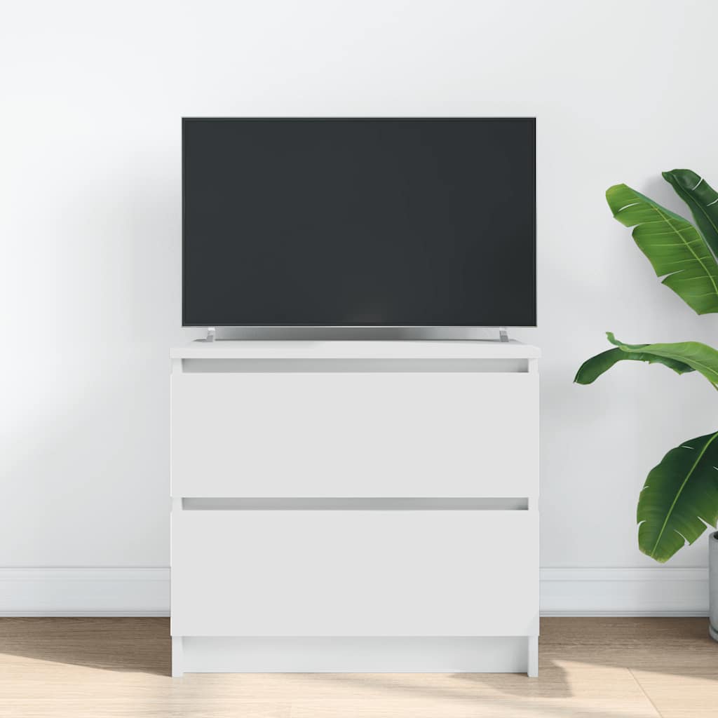 Dulap TV, alb, 60x35x54 cm, lemn prelucrat GartenMobel Dekor