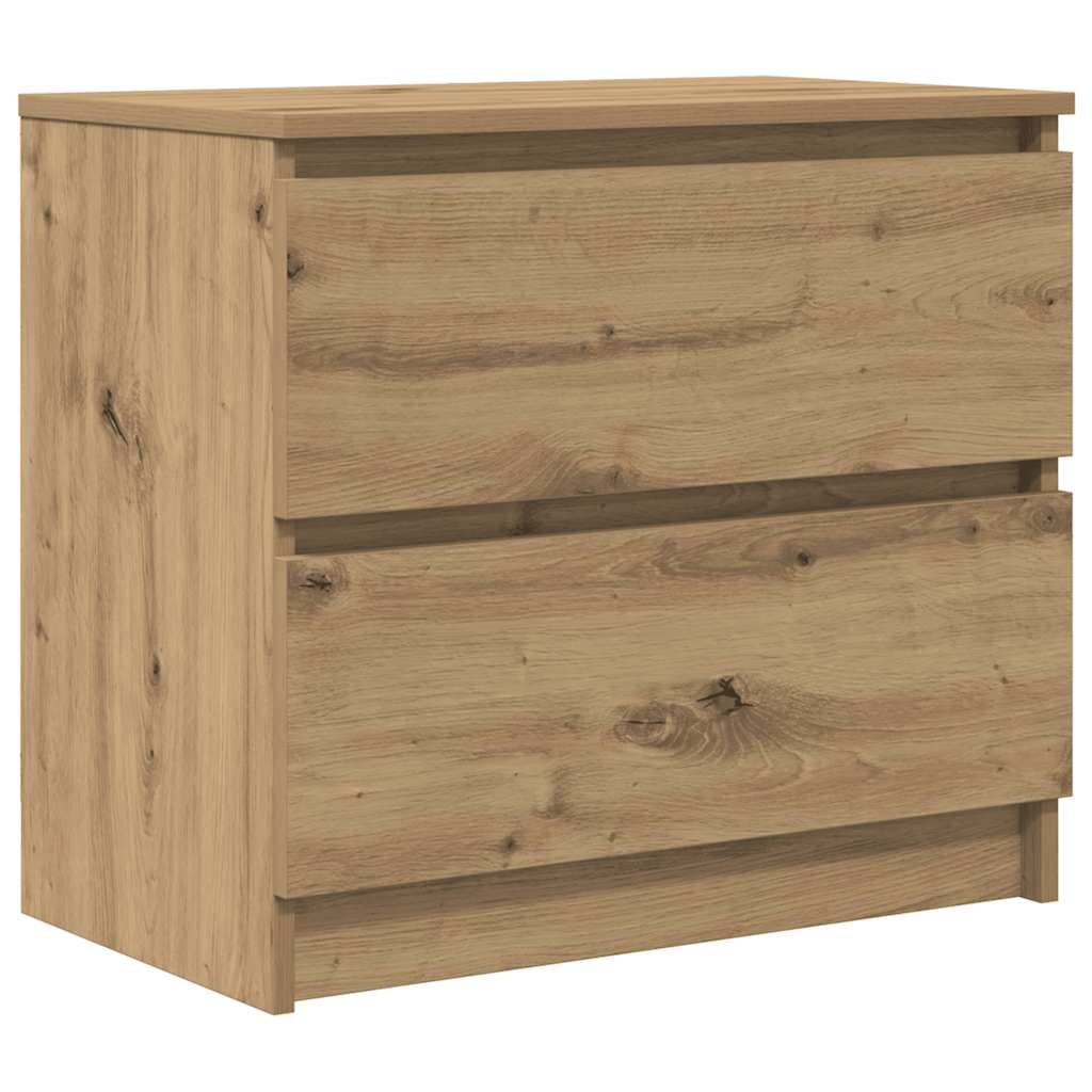 Dulap TV Artisan Stejar 60x35x54 cm Lemn prelucrat GartenMobel Dekor