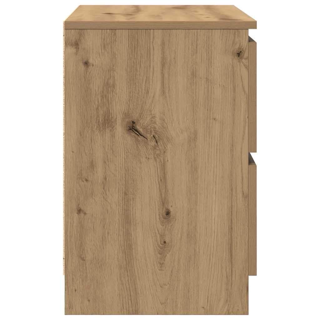 Dulap TV Artisan Stejar 60x35x54 cm Lemn prelucrat GartenMobel Dekor