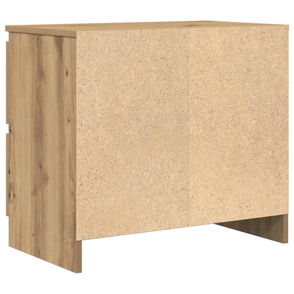 Dulap TV Artisan Stejar 60x35x54 cm Lemn prelucrat GartenMobel Dekor