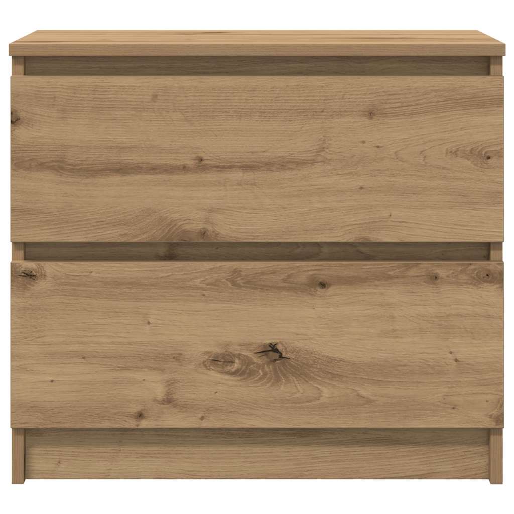 Dulap TV Artisan Stejar 60x35x54 cm Lemn prelucrat GartenMobel Dekor