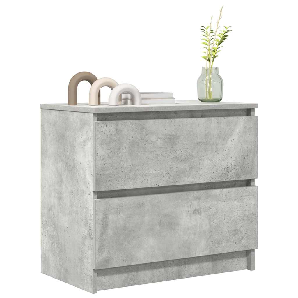 Dulap TV Beton Gri 60x35x54 cm Lemn prelucrat GartenMobel Dekor