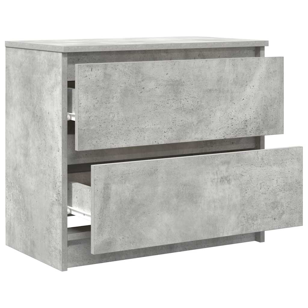 Dulap TV Beton Gri 60x35x54 cm Lemn prelucrat GartenMobel Dekor