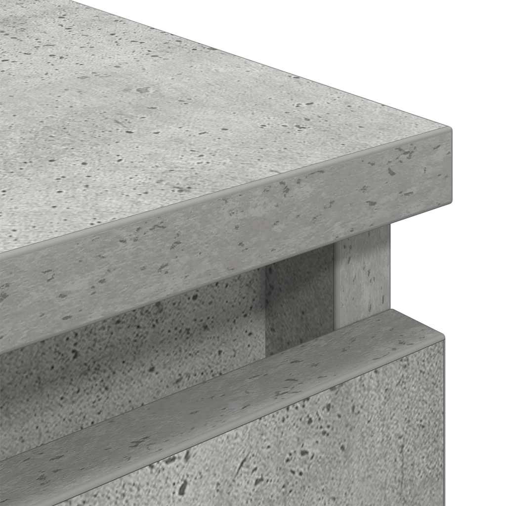 Dulap TV Beton Gri 60x35x54 cm Lemn prelucrat GartenMobel Dekor