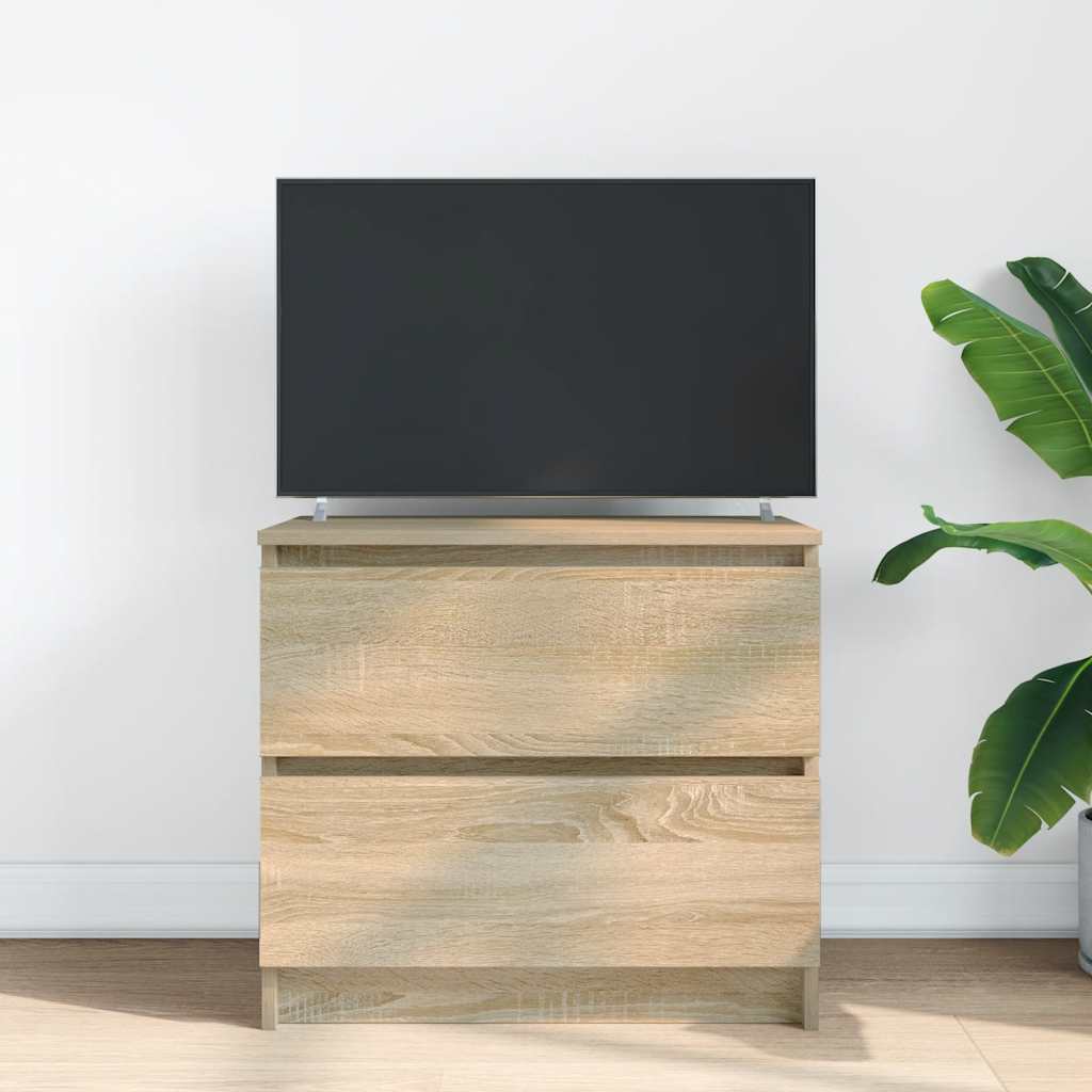 Dulap TV Stejar Sonoma 60x35x54 cm Lemn prelucrat GartenMobel Dekor