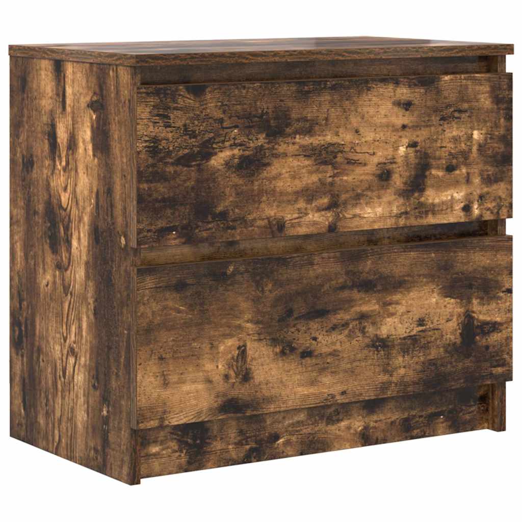 Dulap TV Stejar afumat 60x35x54 cm Lemn prelucrat GartenMobel Dekor