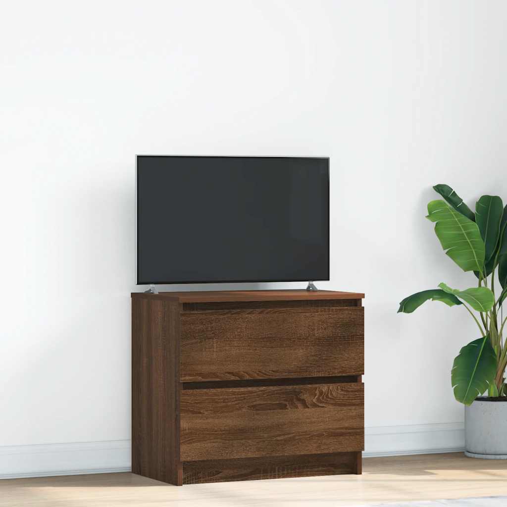 Dulap TV Stejar maro 60x35x54 cm Lemn prelucrat GartenMobel Dekor