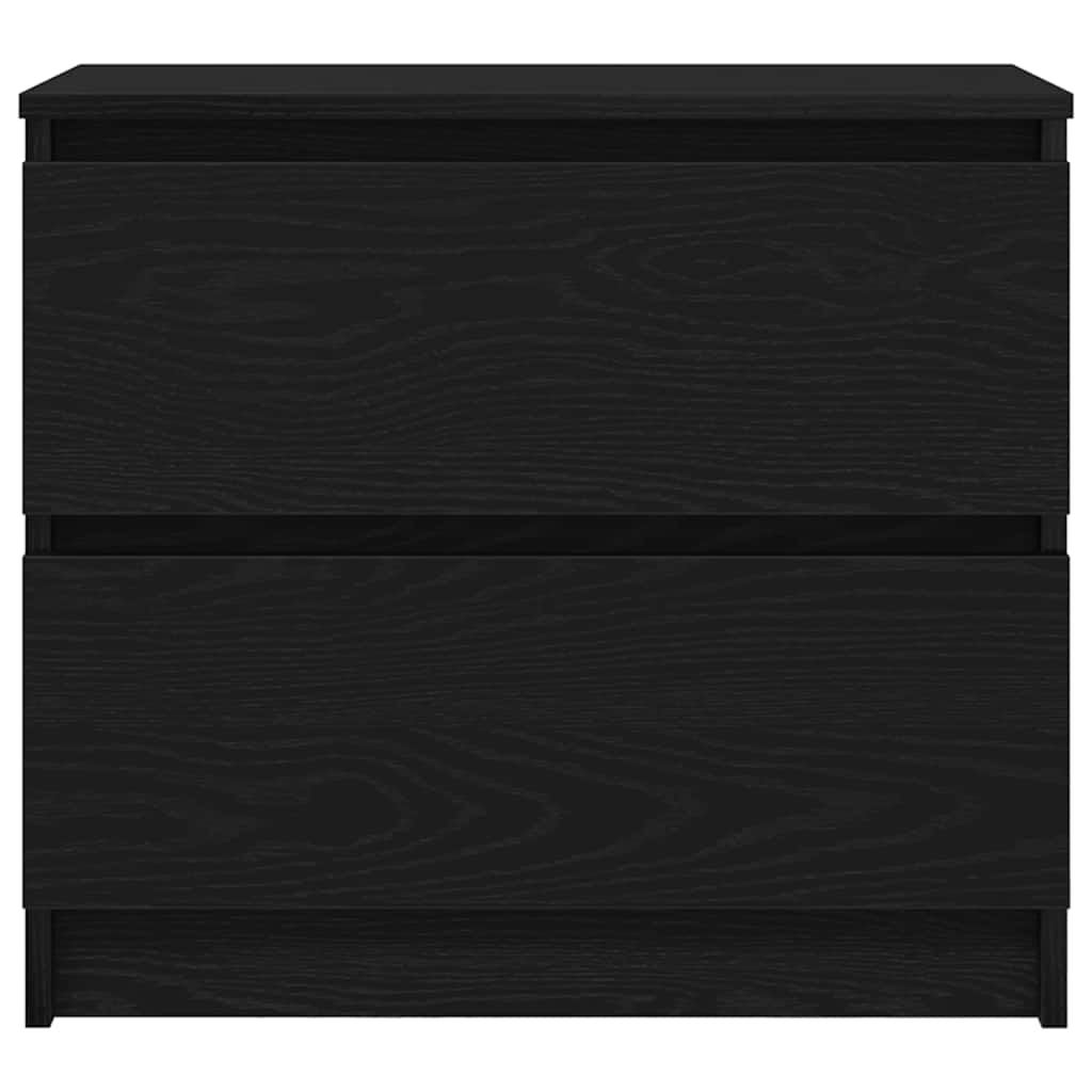 Dulap TV negru 60x35x54 cm lemn prelucrat GartenMobel Dekor