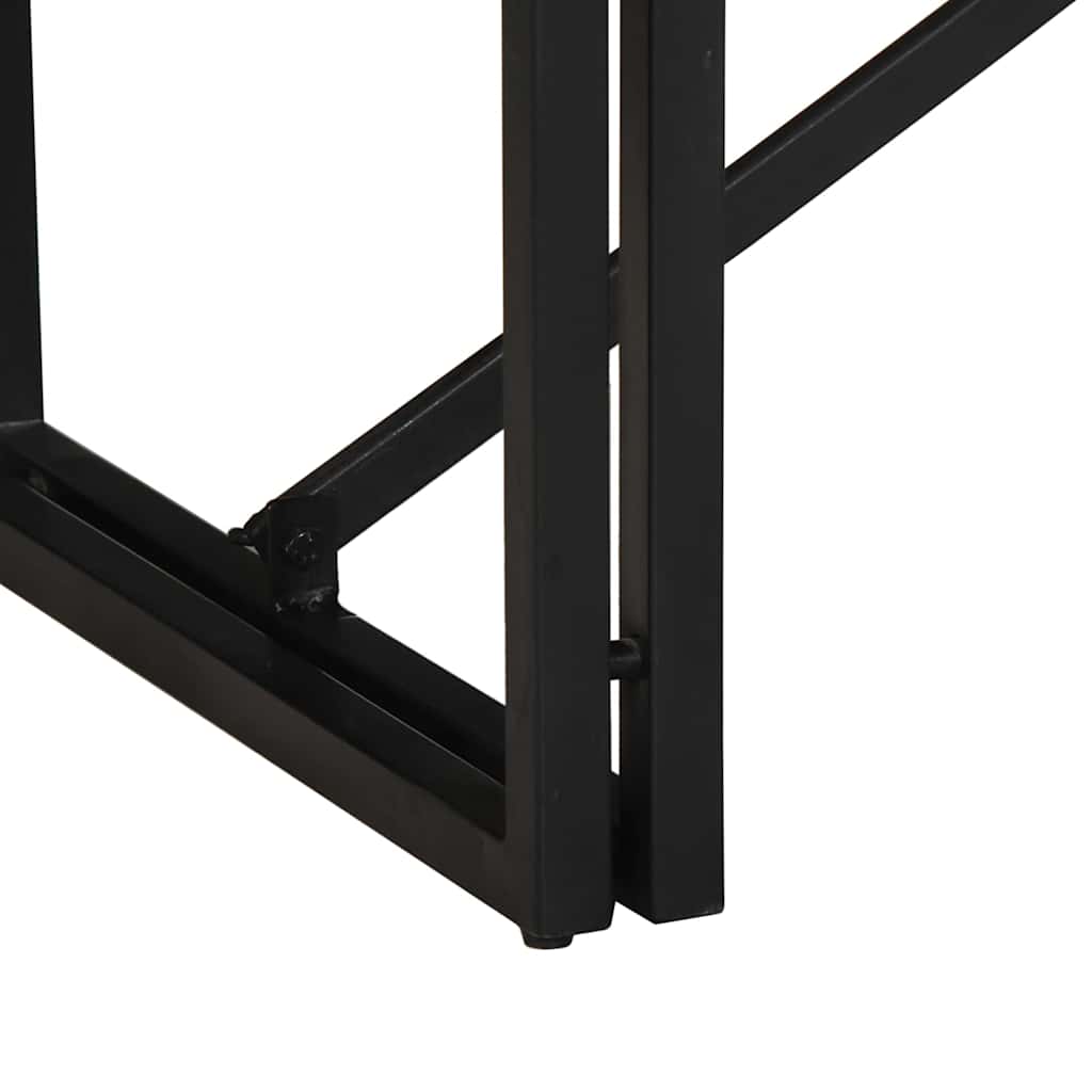 Masuta de cafea multicolora 80x40x35 cm lemn masiv recuperat GartenMobel Dekor