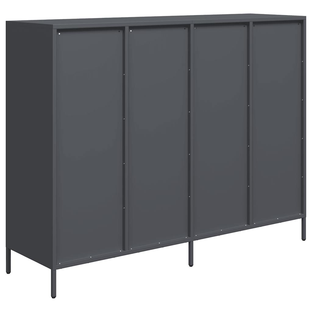 Dulap, antracit, 135x39x103,5 cm, oțel laminat la rece GartenMobel Dekor