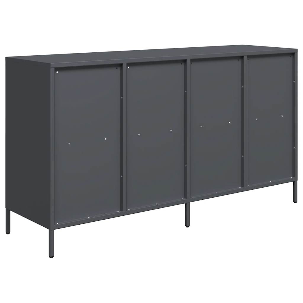 Dulap, antracit, 135x39x73,5 cm, oțel laminat la rece GartenMobel Dekor