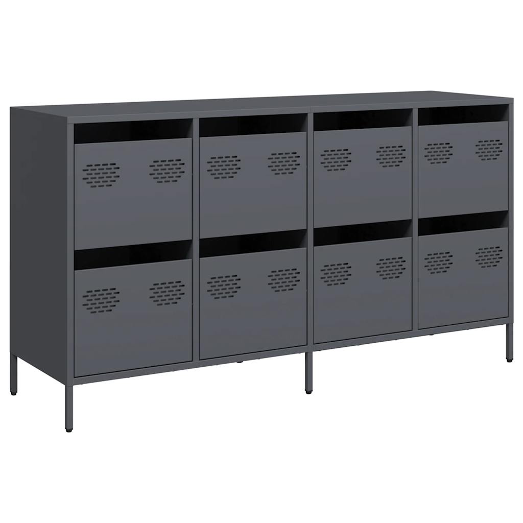 Dulap, antracit, 135x39x73,5 cm<br />, oțel laminat la rece GartenMobel Dekor