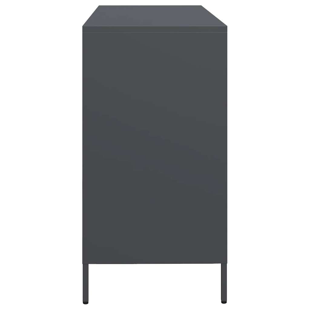 Dulap, antracit, 135x39x73,5 cm<br />, oțel laminat la rece GartenMobel Dekor