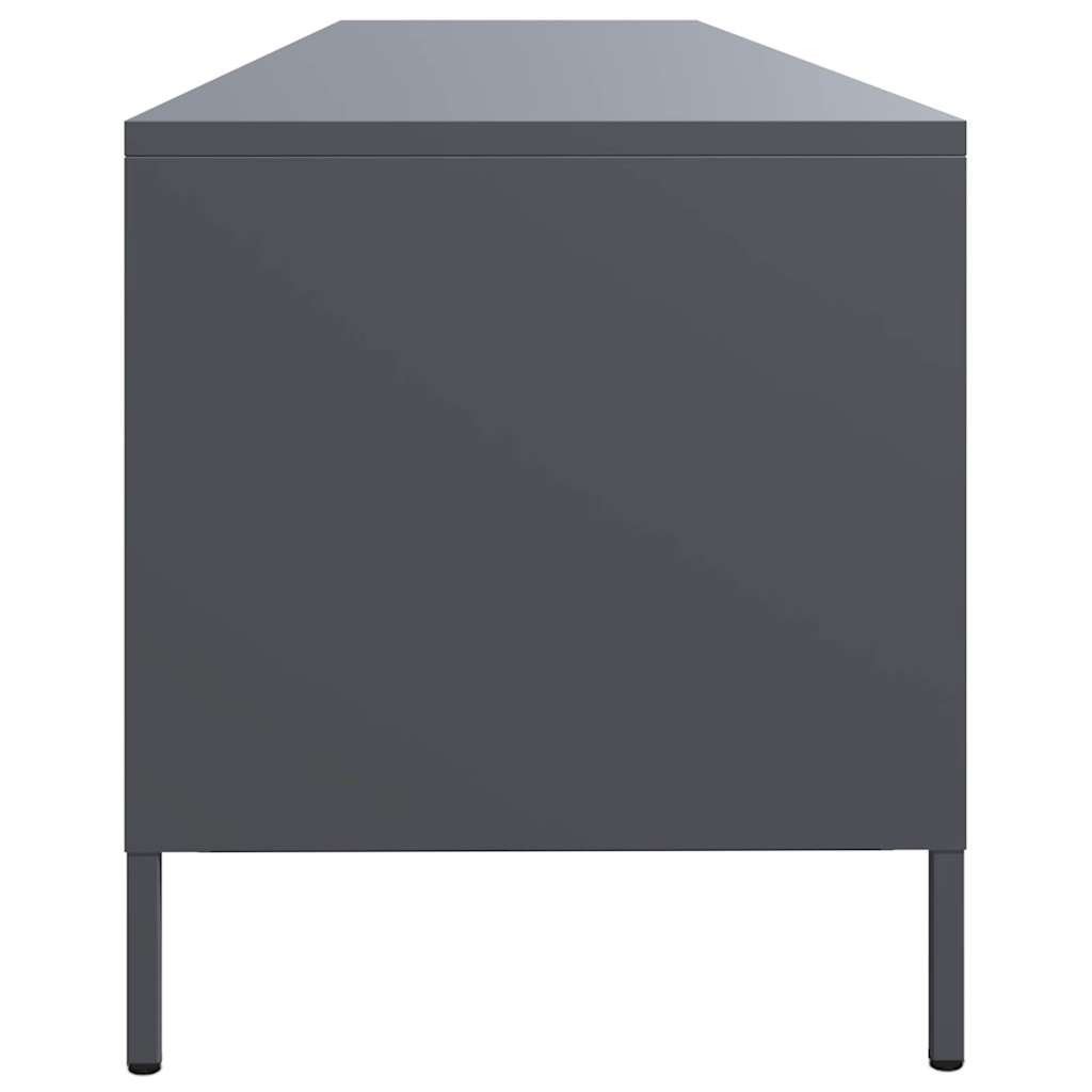 Dulap TV, antracit, 202x39x43,5 cm, oțel laminat la rece GartenMobel Dekor