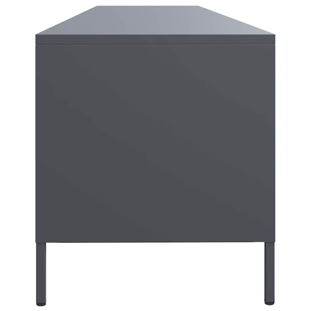 Dulap TV, antracit, 202x39x43,5 cm, oțel laminat la rece GartenMobel Dekor