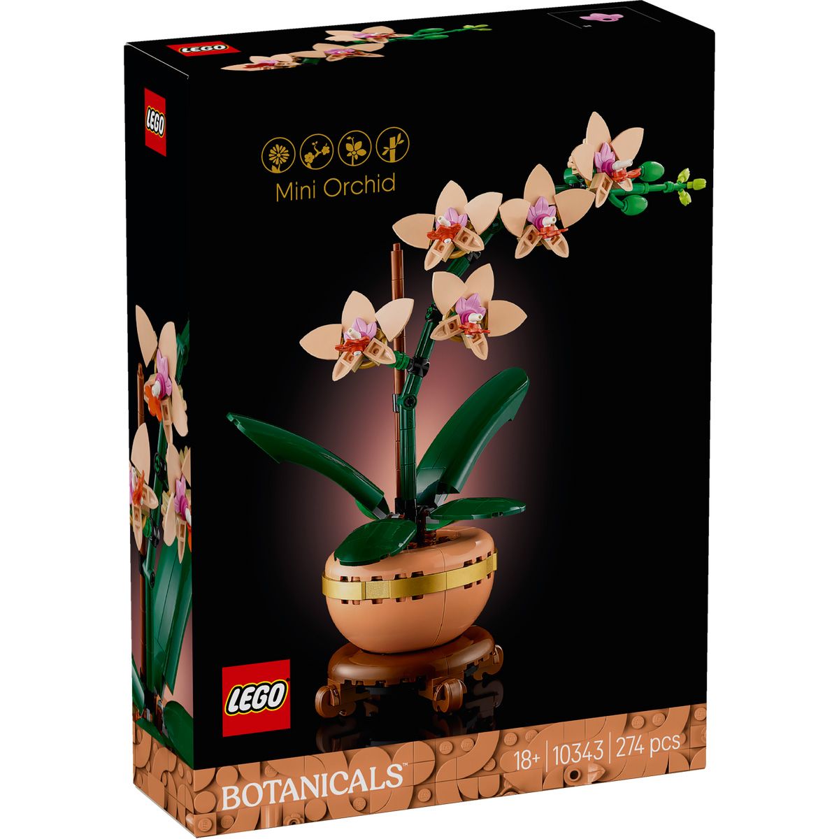 LEGO BOTANICALS MINI ORHIDEE 10343 SuperHeroes ToysZone