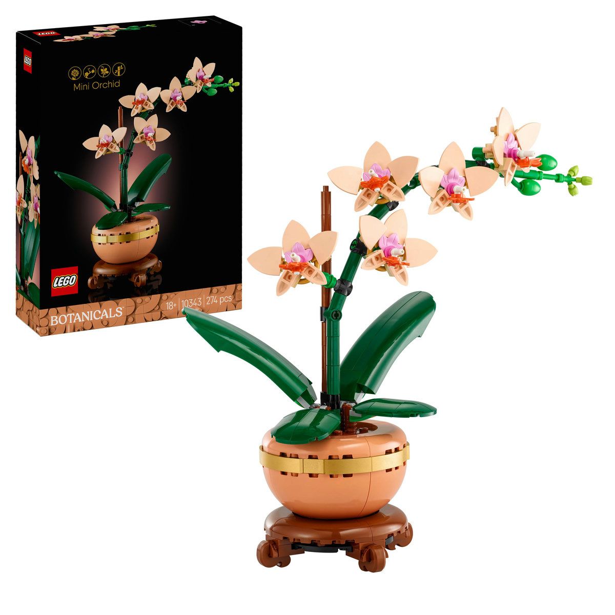 LEGO BOTANICALS MINI ORHIDEE 10343 SuperHeroes ToysZone
