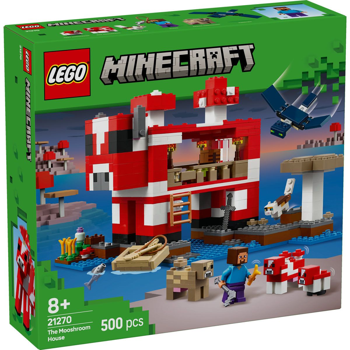 LEGO MINECRAFT CASA MOOSHROOM 21270 SuperHeroes ToysZone