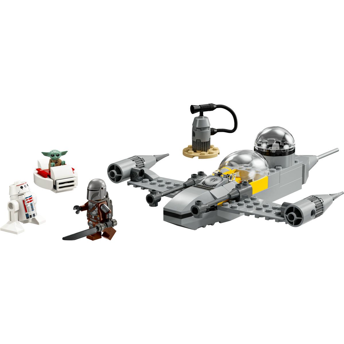 LEGO STAR WARS TM NAVA DE LUPTA STELARA N-1 A LUI MANDO SI GROGU 75410 SuperHeroes ToysZone