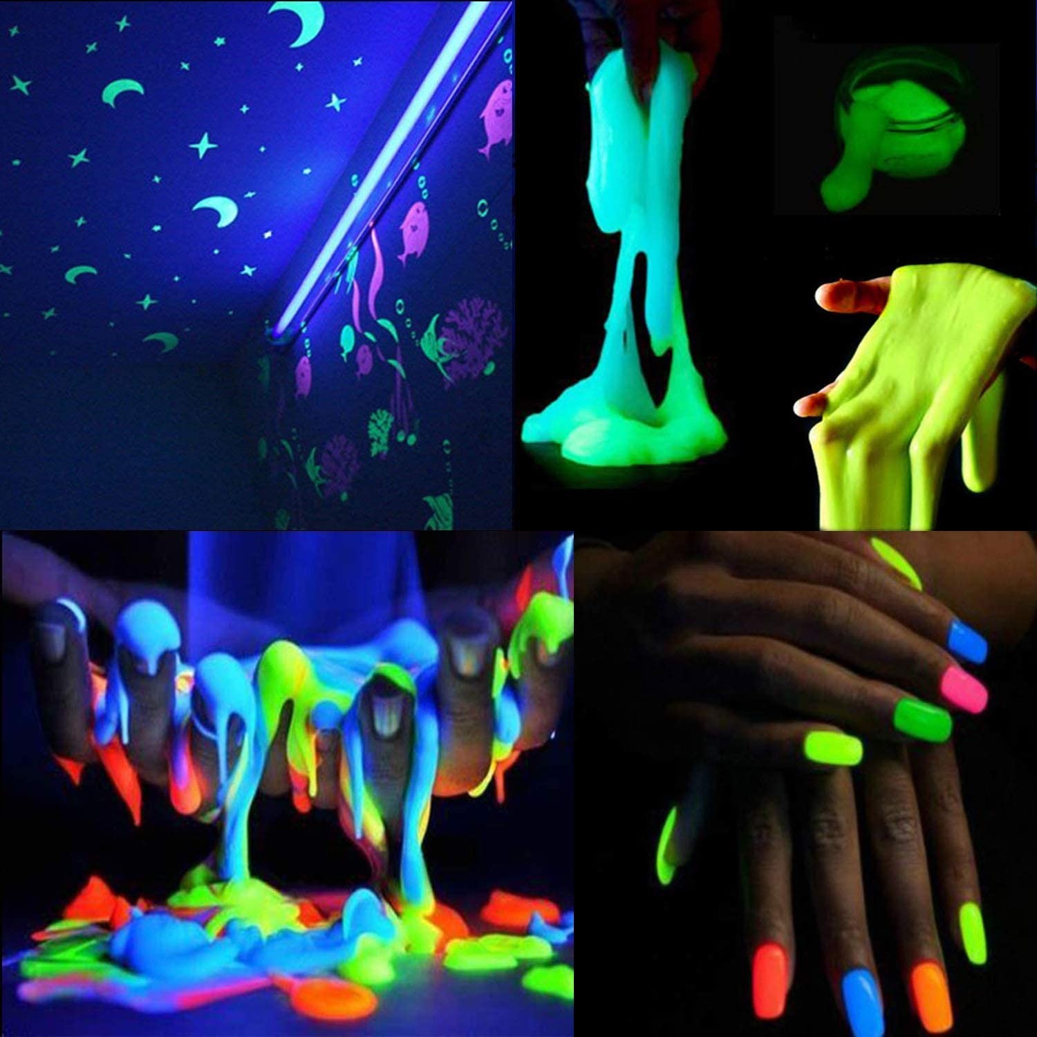 Pigment roz fluorescent reactiv uv cantitate 100 gr MultiMark GlobalProd