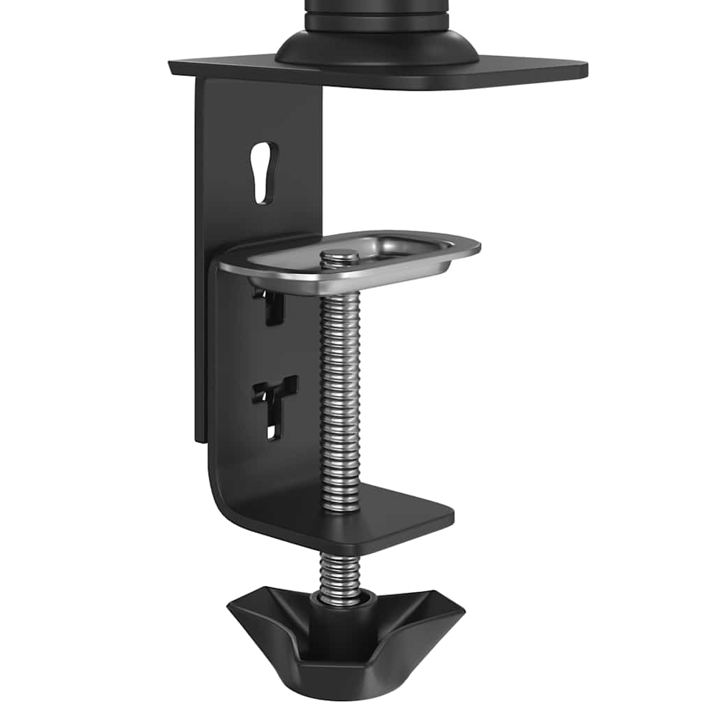 Braț unic de monitor ecran de max 27 inci cu arc de gaz 10 kg GartenMobel Dekor
