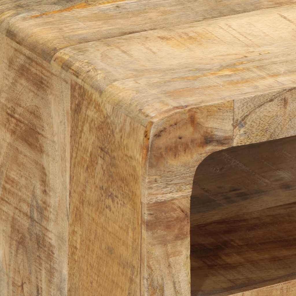Dulap TV, 105x46x32 cm, lemn masiv mango brut GartenMobel Dekor