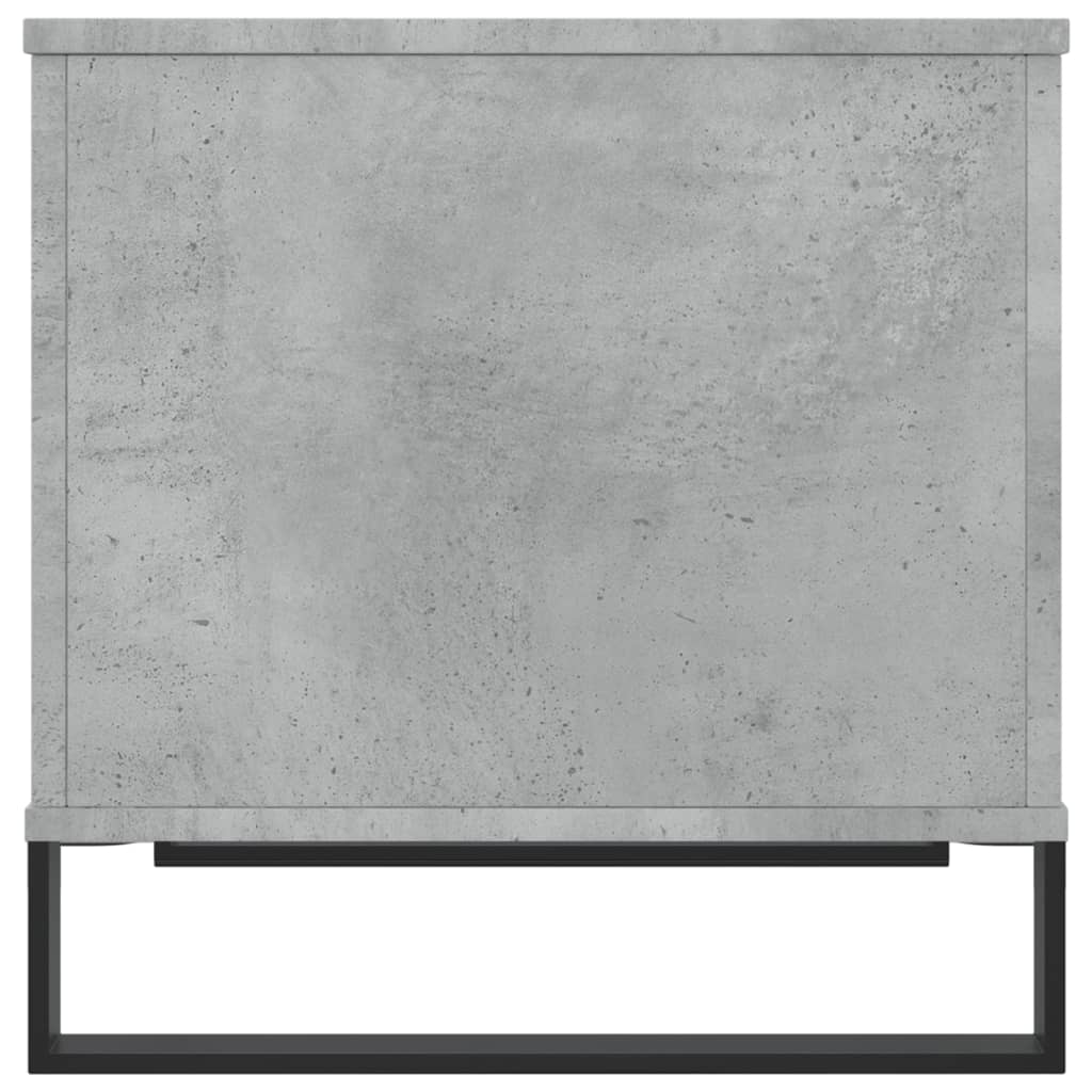Măsuță de cafea, gri beton, 60x44,5x45 cm, lemn prelucrat GartenMobel Dekor