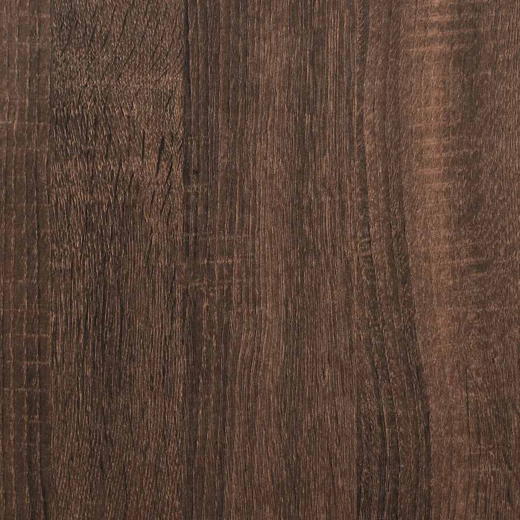 Comodă TV, stejar maro, 100x35x54 cm, lemn prelucrat GartenMobel Dekor
