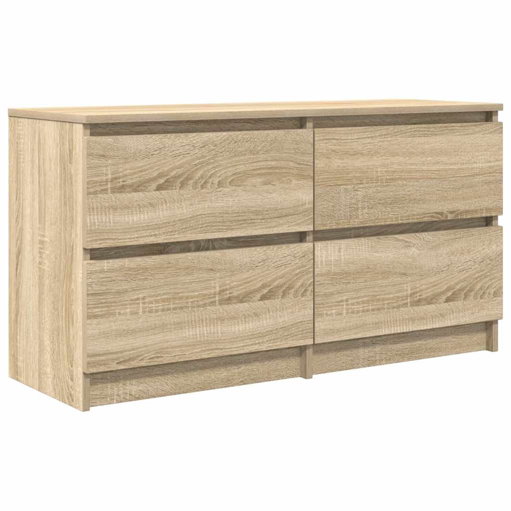 Comodă TV, stejar sonoma, 100x35x54 cm, lemn prelucrat GartenMobel Dekor