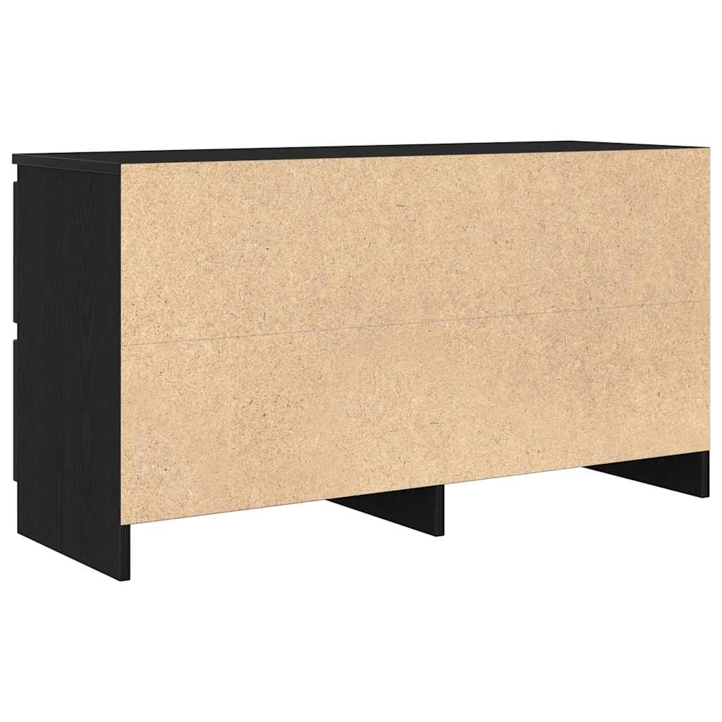 Dulap TV, negru, 100x35x54 cm, lemn prelucrat GartenMobel Dekor