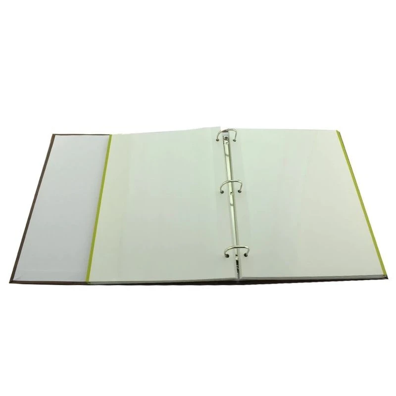 Album foto classic 23x28 cm, 50 pagini albe autoadezive, tip caiet mecanic culoare maro MultiMark GlobalProd