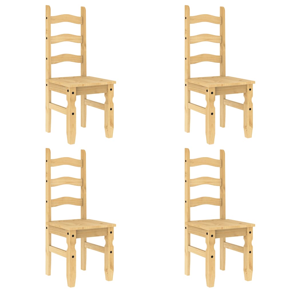 Set de sufragerie 5 piese „Panama” din lemn masiv de pin GartenMobel Dekor