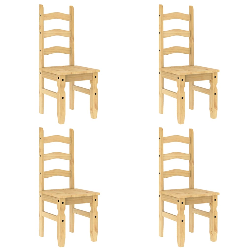 Set de sufragerie 5 piese „Panama” din lemn masiv de pin GartenMobel Dekor