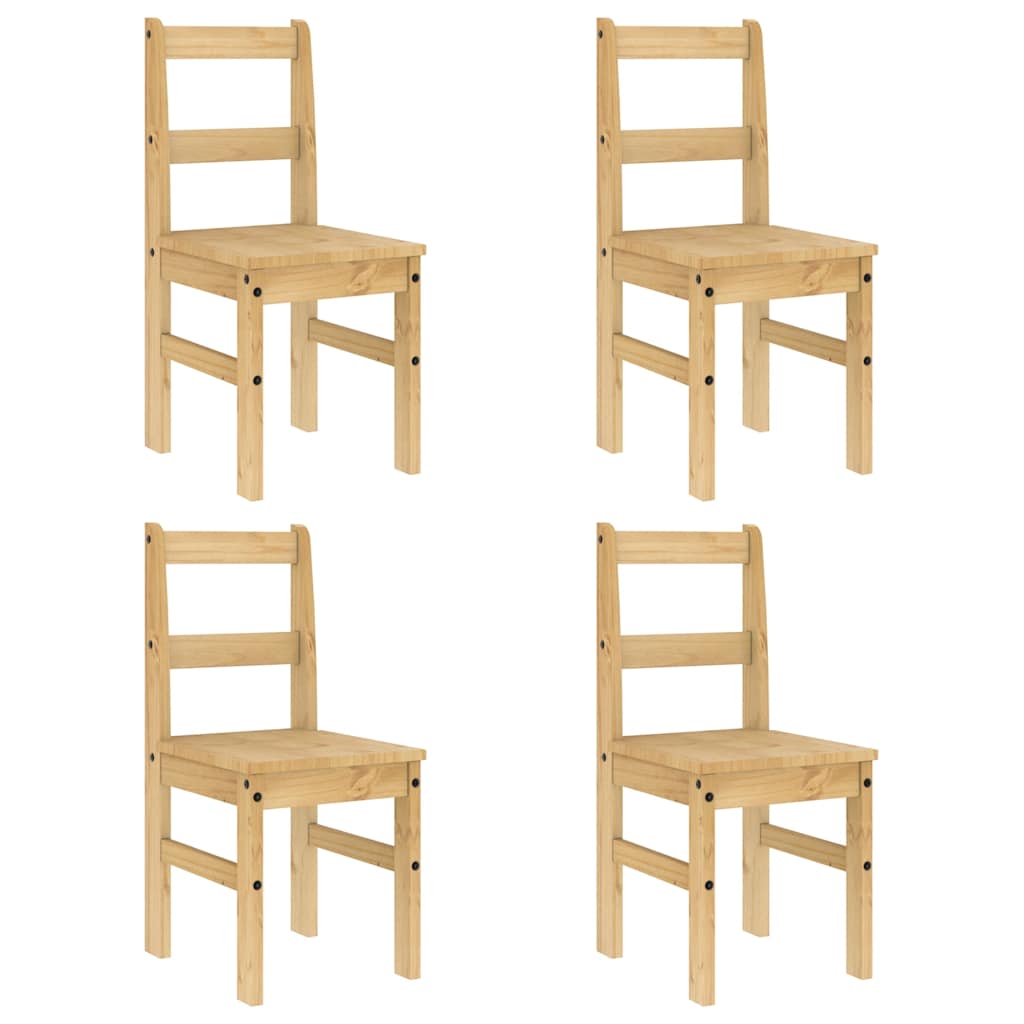Set de sufragerie 5 piese „Panama” din lemn masiv de pin GartenMobel Dekor