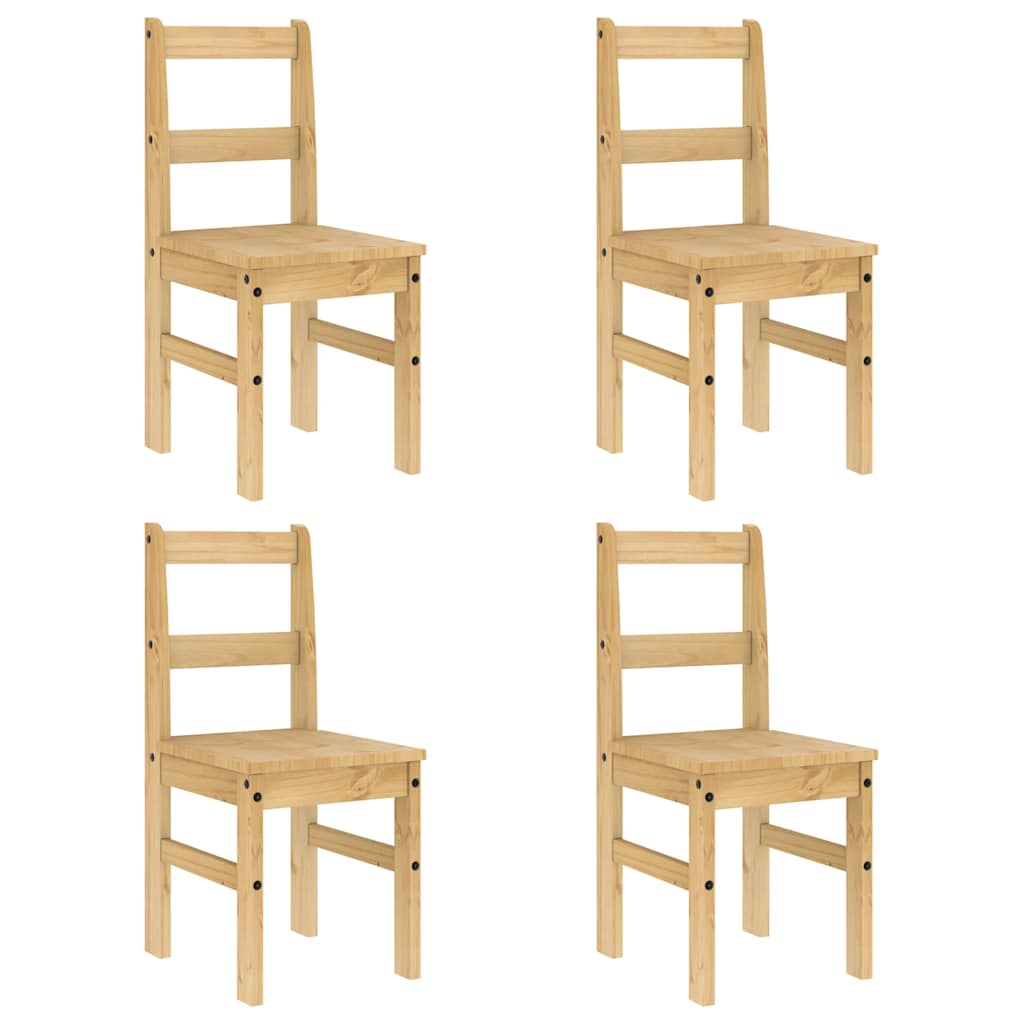 Set de sufragerie 5 piese „Panama” din lemn masiv de pin GartenMobel Dekor