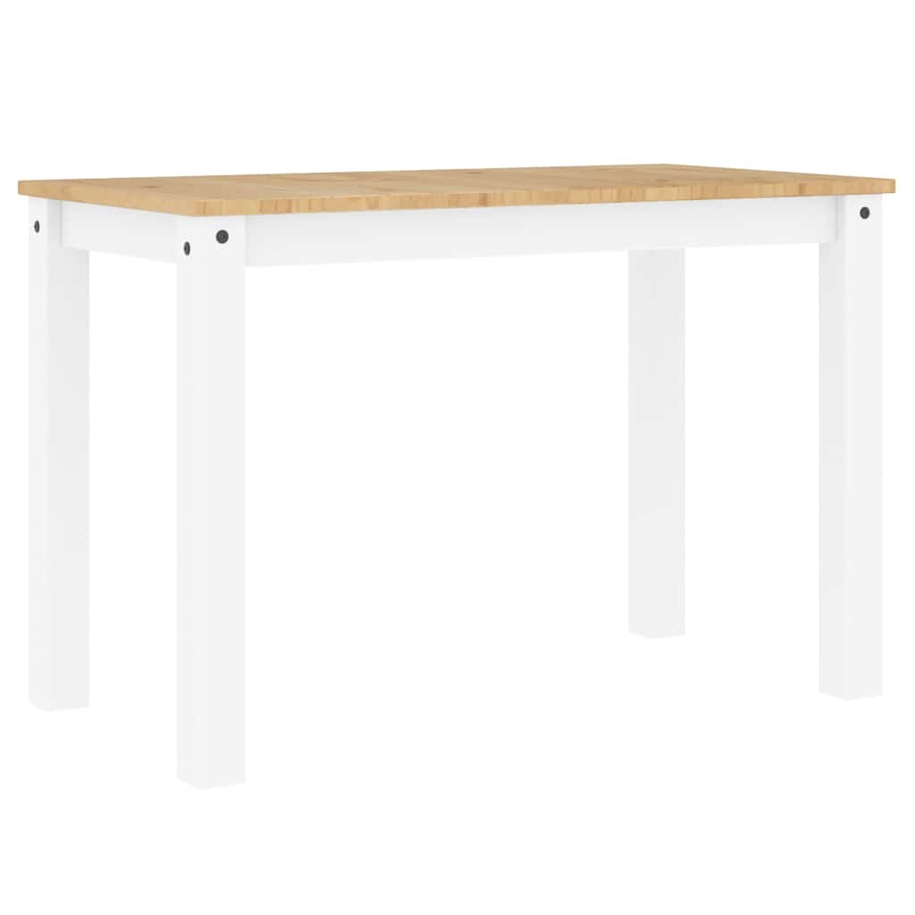 Set de sufragerie din 5 piese Panama din lemn masiv de pin alb GartenMobel Dekor