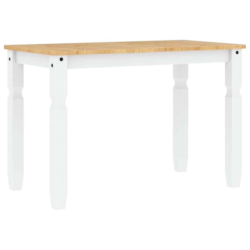 Set de sufragerie din 5 piese Panama din lemn masiv de pin alb GartenMobel Dekor