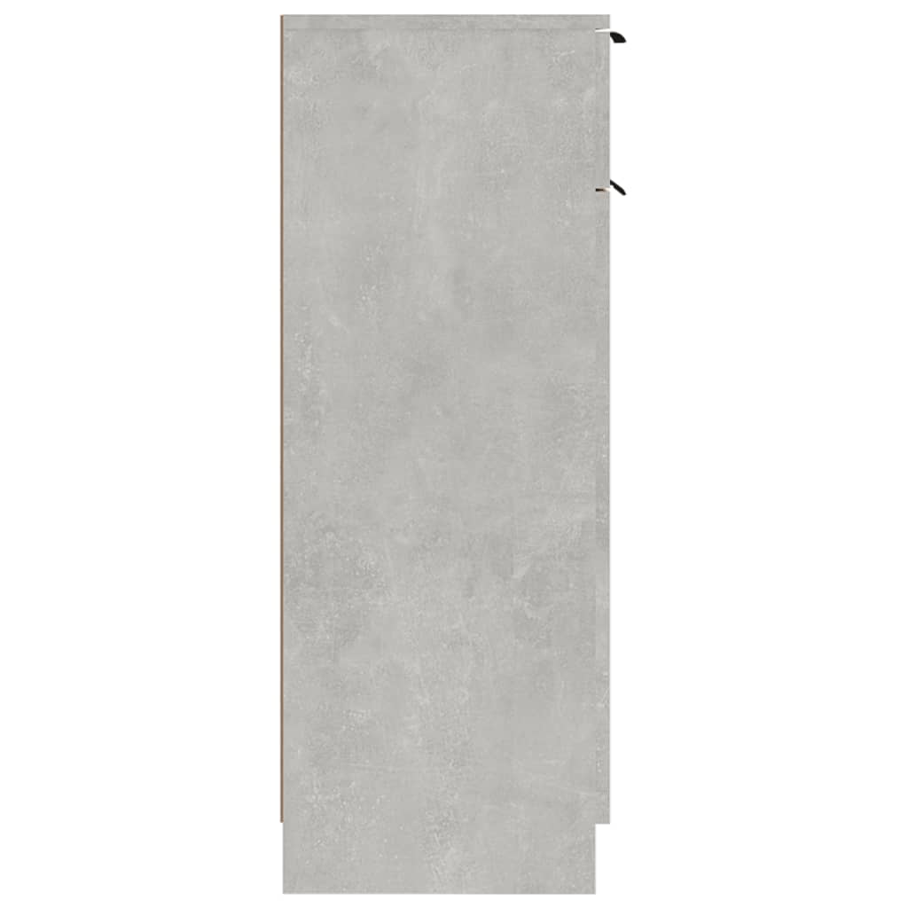 Dulap de baie, gri beton, 32x34x90 cm, lemn compozit GartenMobel Dekor