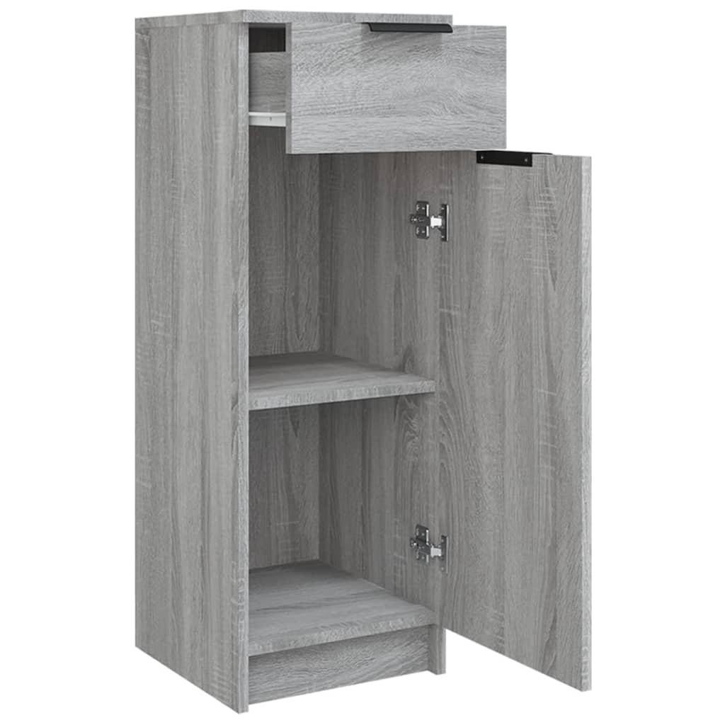 Dulap de baie, sonoma gri, 32x34x90 cm, lemn prelucrat GartenMobel Dekor