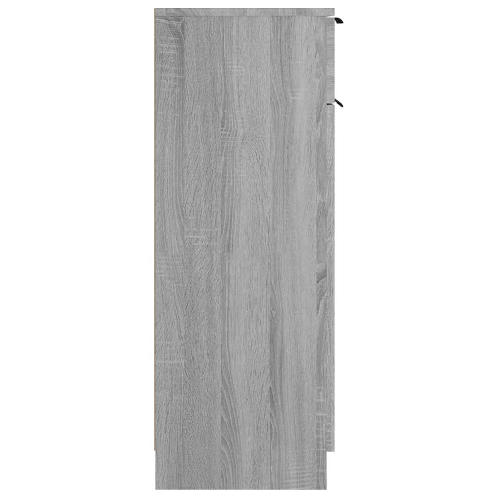 Dulap de baie, sonoma gri, 32x34x90 cm, lemn prelucrat GartenMobel Dekor