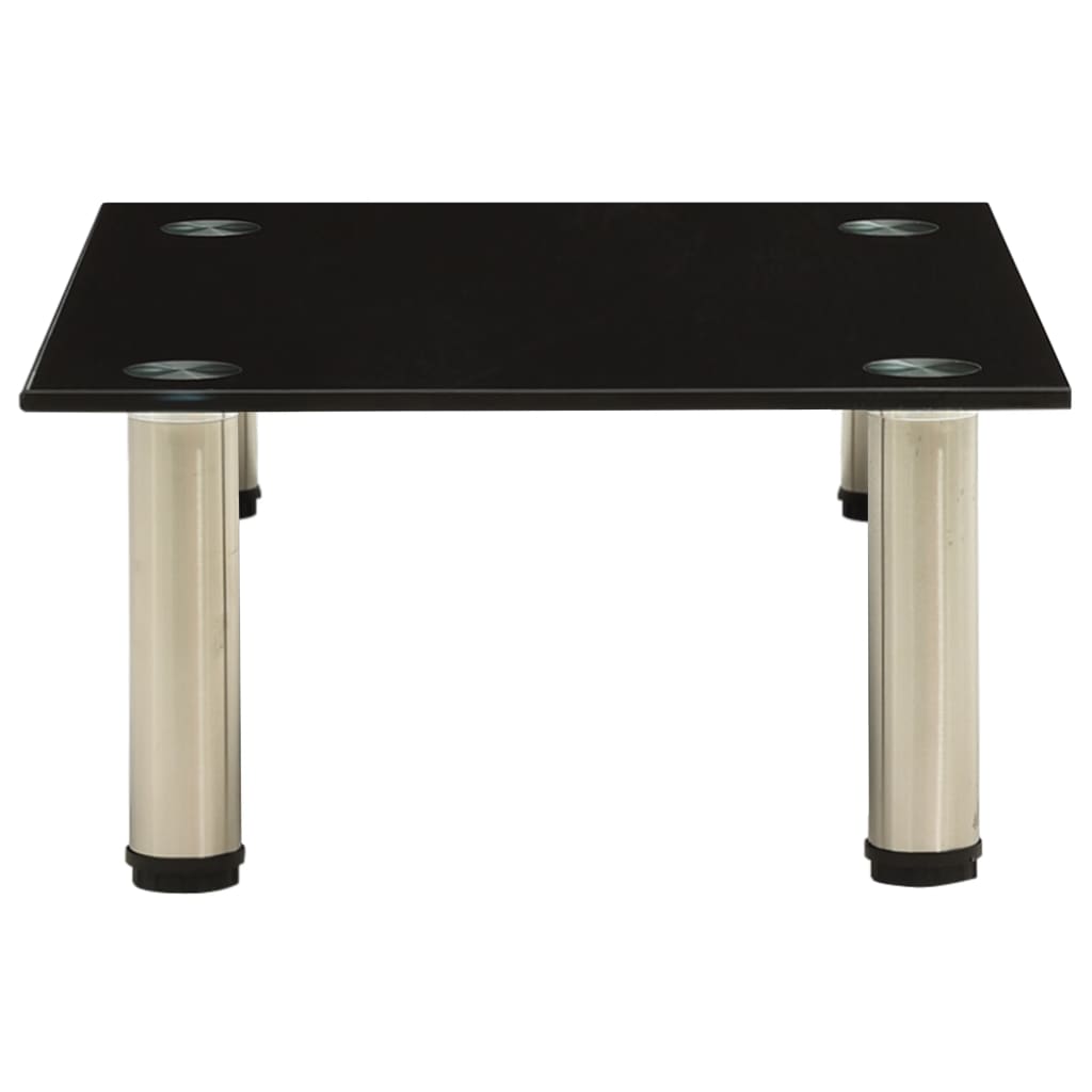 Suport TV, negru, 40 x 35 x 17 cm, sticlă securizată GartenMobel Dekor