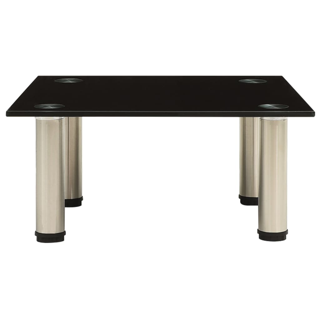 Suport TV, negru, 40 x 35 x 17 cm, sticlă securizată GartenMobel Dekor