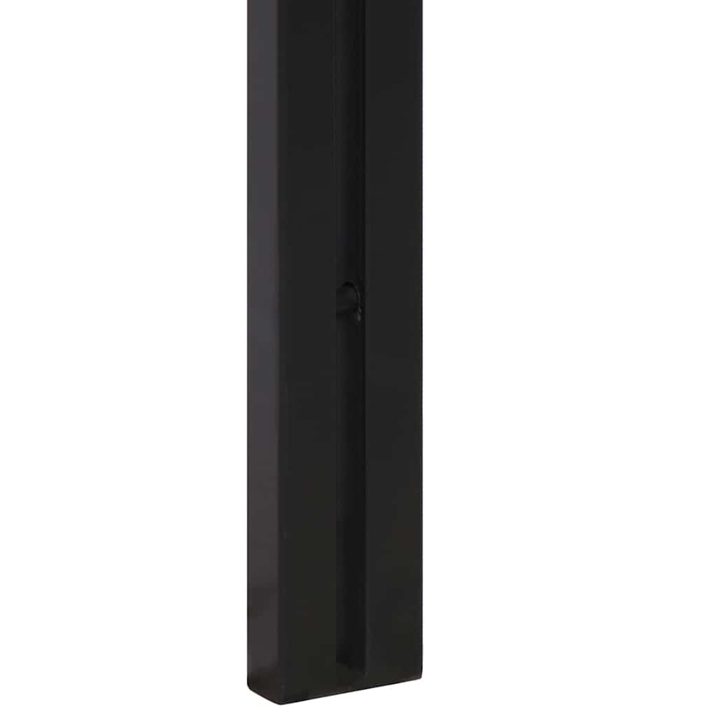 Tăblie 140 cm lemn masiv de salcâm și fier GartenMobel Dekor