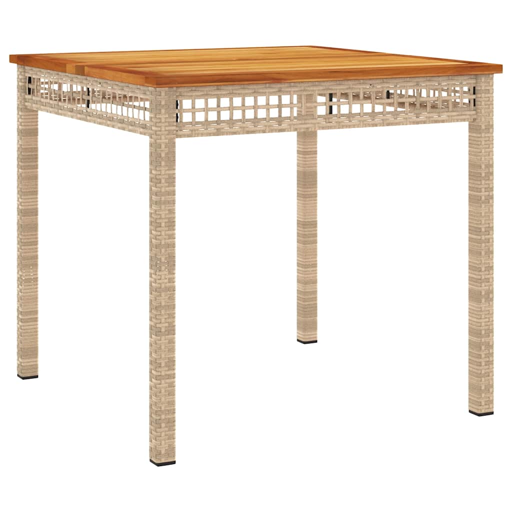 Set mobilier de grădină cu perne, 3 piese, bej, poliratan GartenMobel Dekor