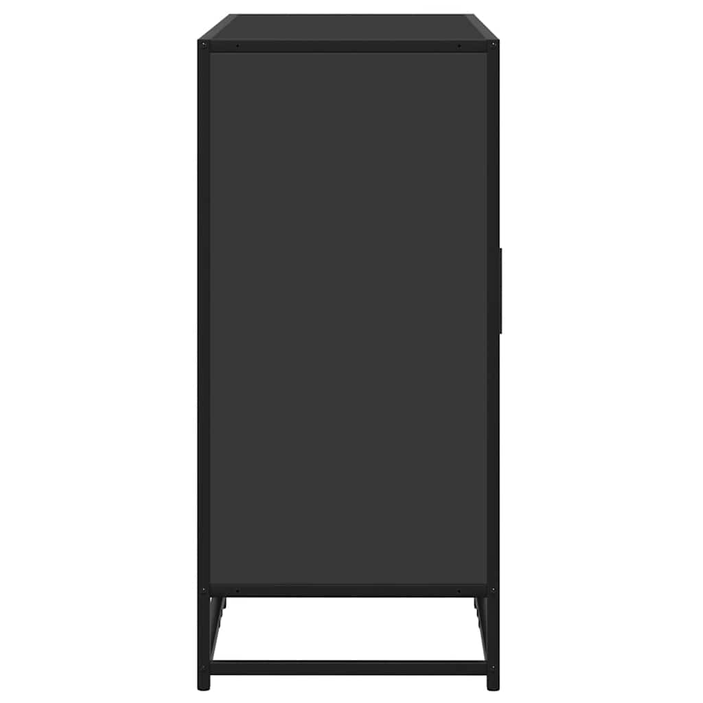 Servantă, negru, 92x35x76 cm, lemn prelucrat GartenMobel Dekor