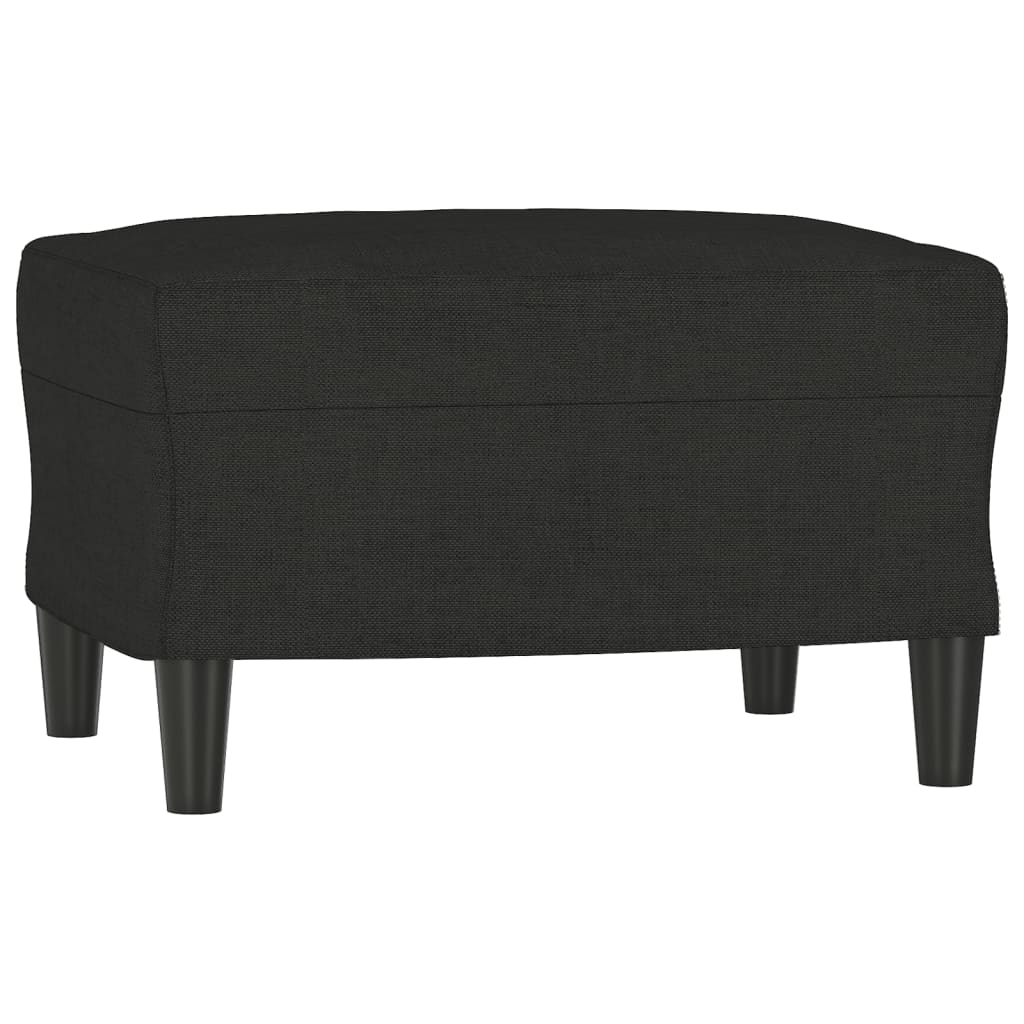 Set de canapele cu perne, 4 piese, negru, material textil GartenMobel Dekor