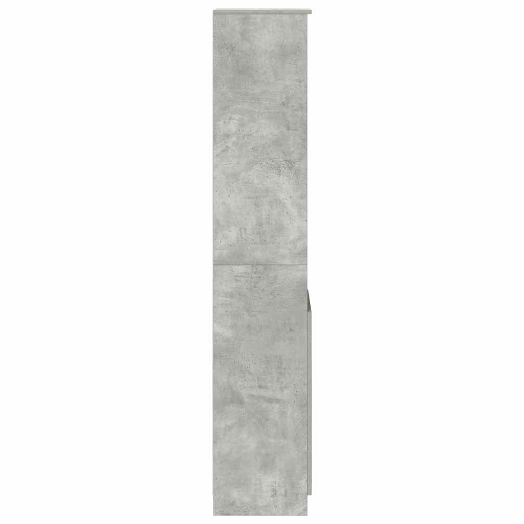 Tablou beton gri 37,5x35x180 cm Lemn prelucrat GartenMobel Dekor