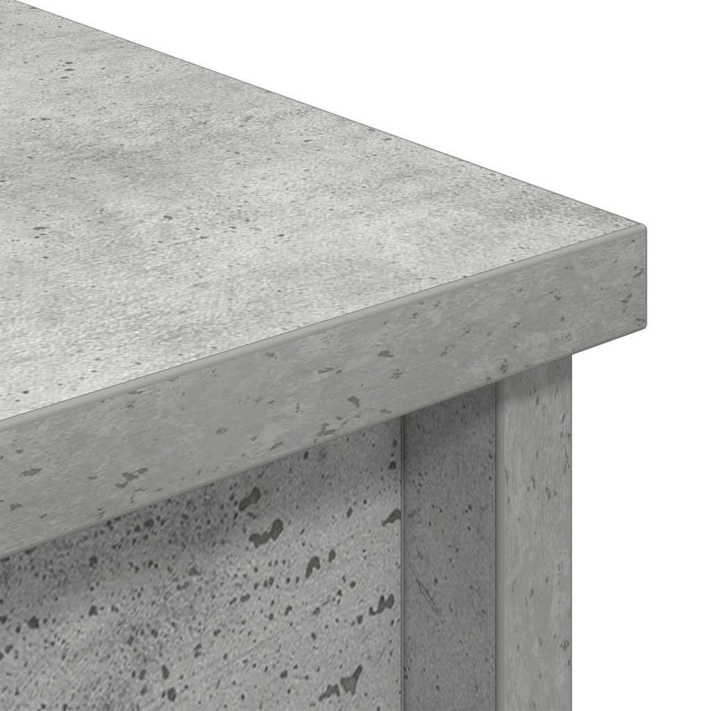 Tablou beton gri 37,5x35x180 cm Lemn prelucrat GartenMobel Dekor