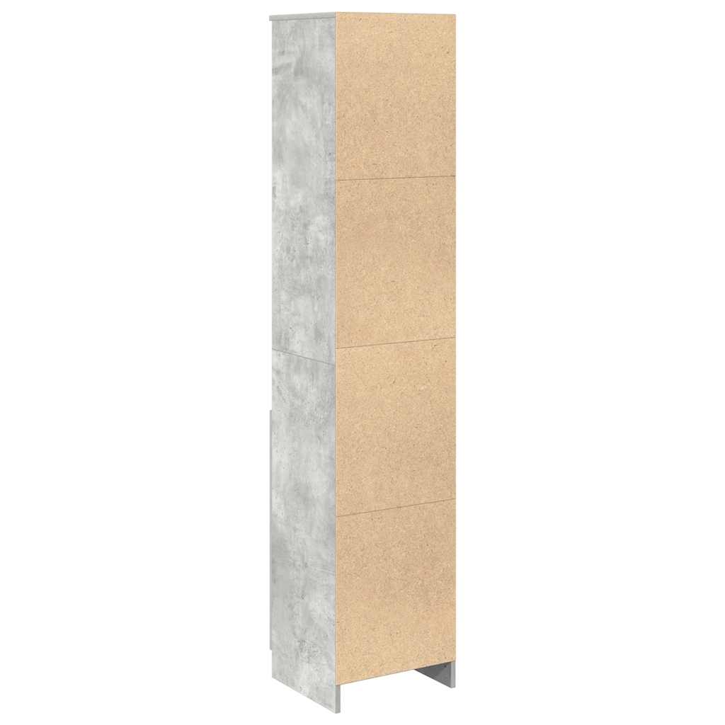 Tablou beton gri 37,5x35x180 cm Lemn prelucrat GartenMobel Dekor
